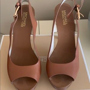 Michael Kors sling back heel